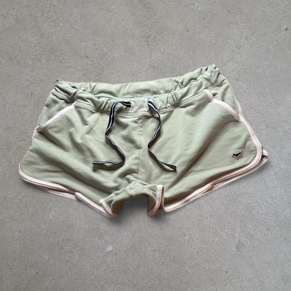 Victoria's Secret PINK Sage Green Dolphin Shorts Size M